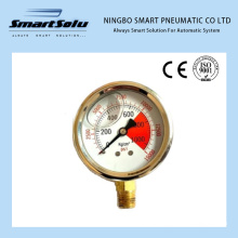 63mm Seismic Liquid Fillable Pressure Gauge